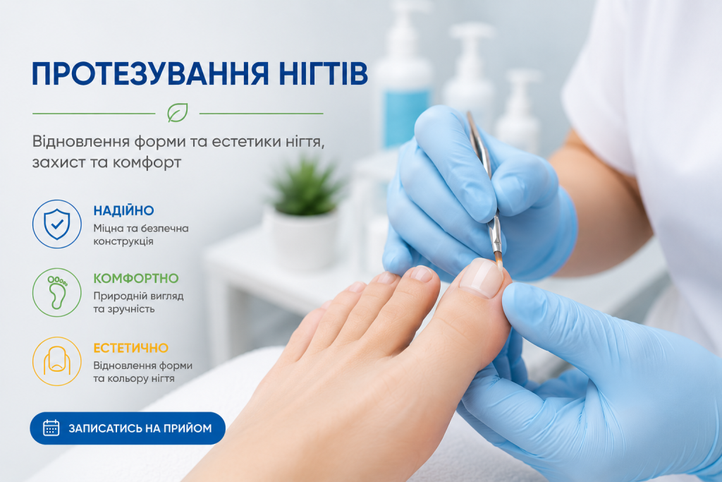 Протезування нігтів